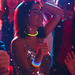 Glow necklaces