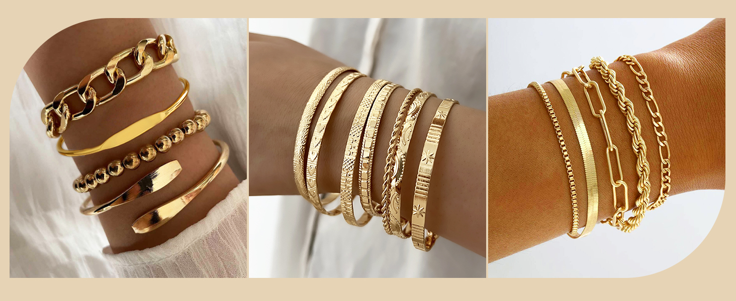 Gold Jewelry Set