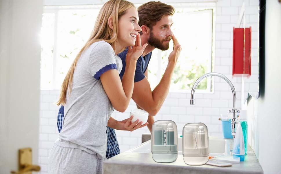 3-in-1 Toothbrush Travel Case Kit - Foldable with Mouthwash Cup, Toothpaste Dispenser, Portable