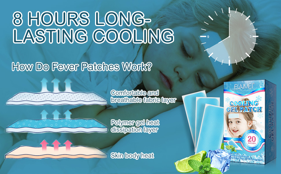 cooling gel patches