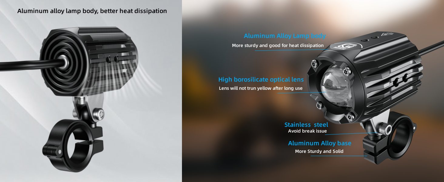 Wireless Trailer Lights Magnetic CO LIGHT Motorcycle Headlight