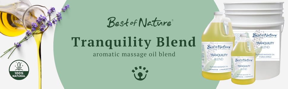 Best of Nature lavender oil massage carrier natural skin moisturizer hydration soothing relax care