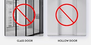 Compatible with Most Walls & Door Frames