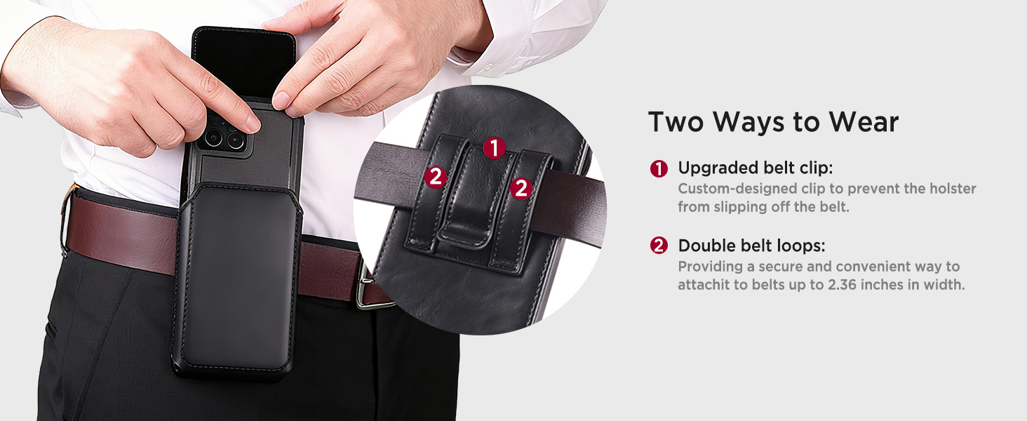 iphone 17 pro holster case with belt clip