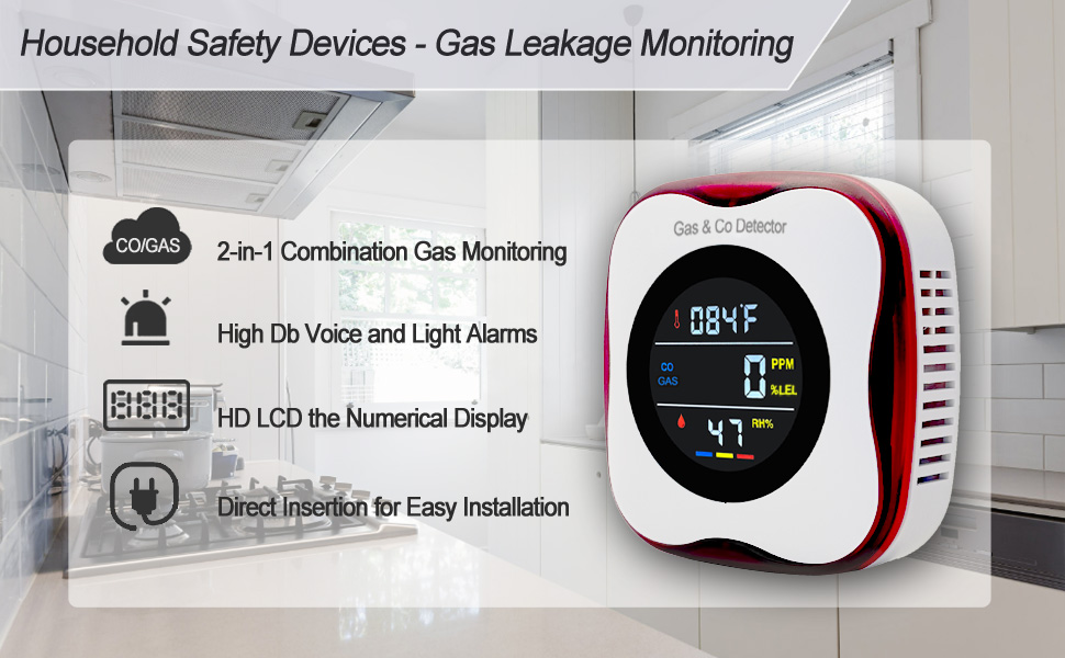 Carbon Monoxide and Gas Alarm