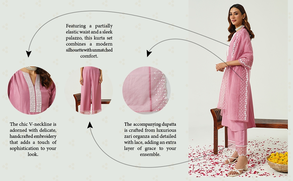 Fiorra womens kurta set