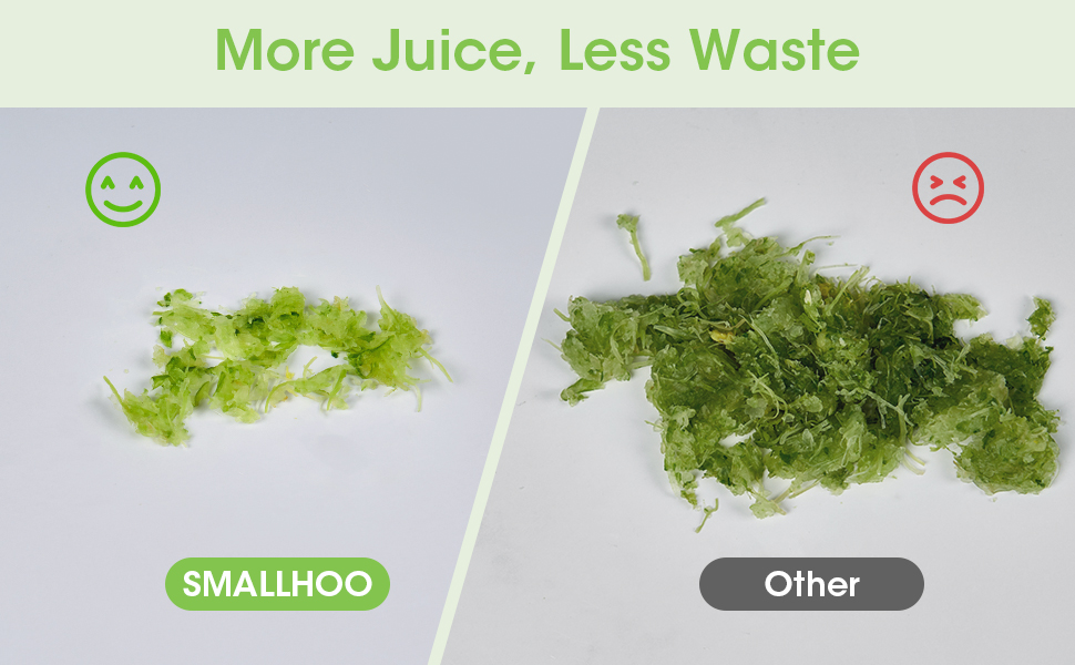 You can juice whole fruits and vegetables in no time by TUUMIIST Juicer