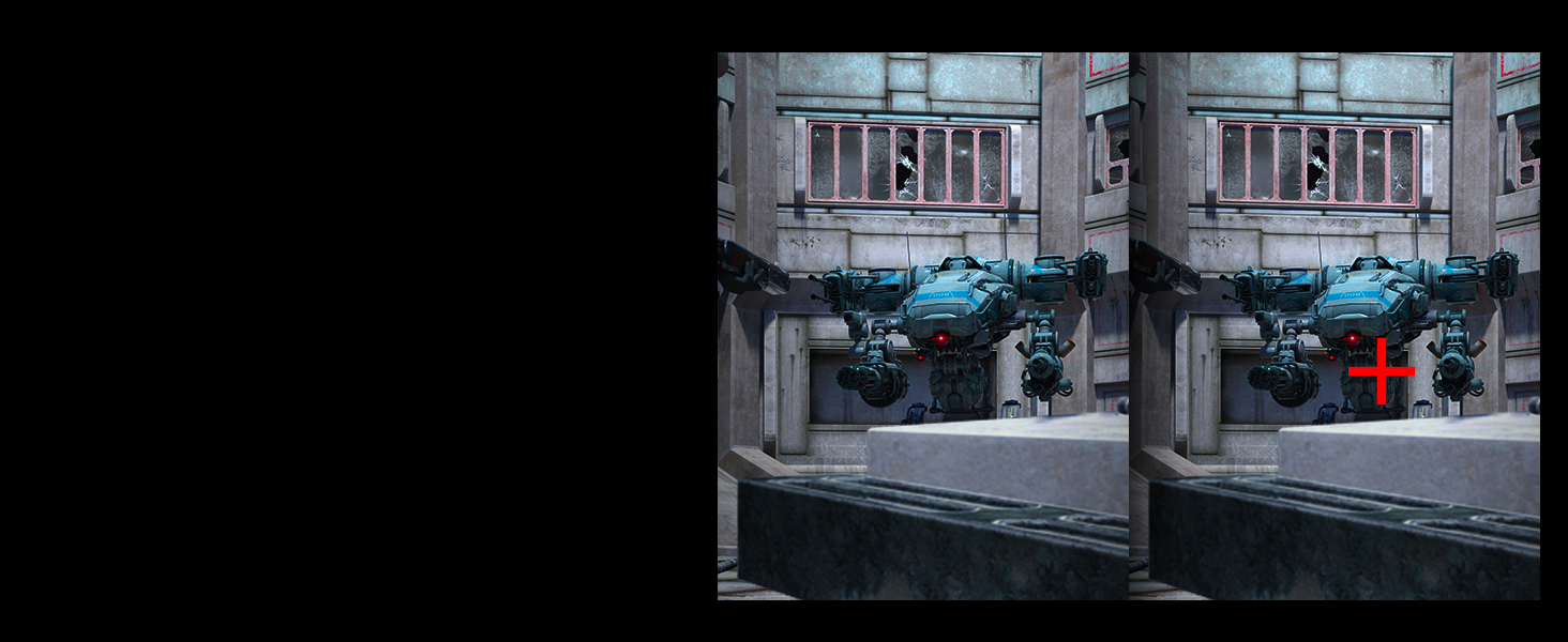 enhanced vision and pro-level precision for increased accuracy in first-person shooter games.