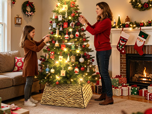 Christmas tree skirt