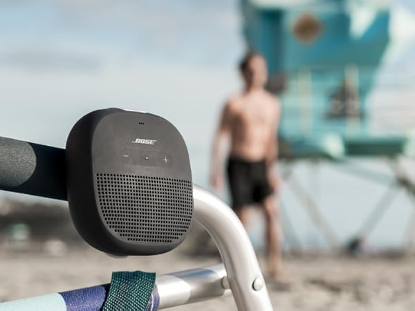 BOSE Soundlink Micro ブラック Bose Soundlink Micro Głośnik Przenośny Bluetooth, Czarny