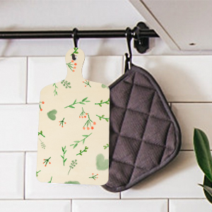 Unfinished Wood Mini Craft Cutting Board Paddle Serving Tray Chopping Board