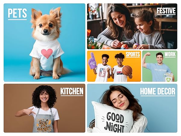 Polytech DTF Powder is great for all different kinds of products : home decor, t-shirts etc.