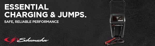 Schumacher Battery Charger, Engine Starter, Maintainer, Desulfator - 200A/40A, 12V