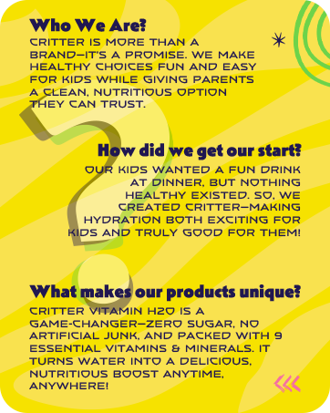 Who we are Critter Brand Story
