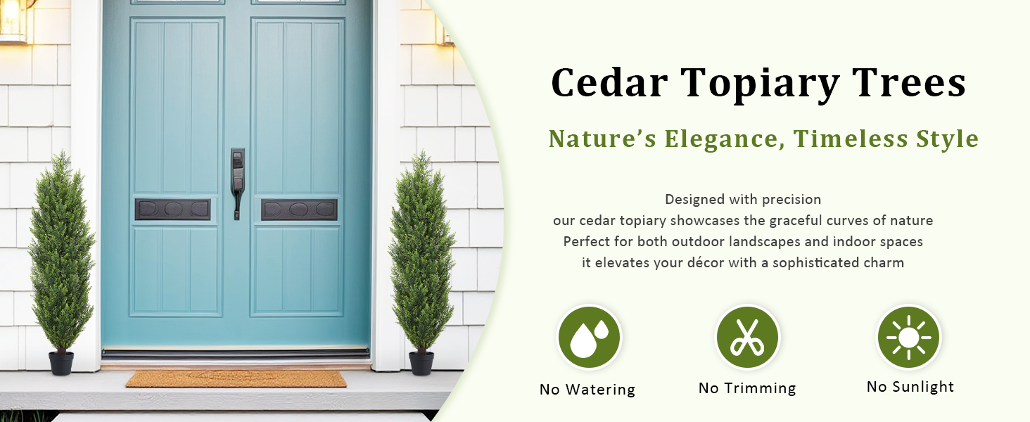 artificial plants outdoor