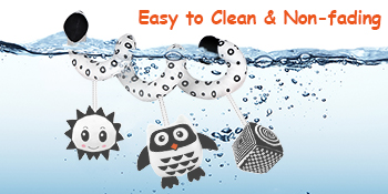 black and white baby toys