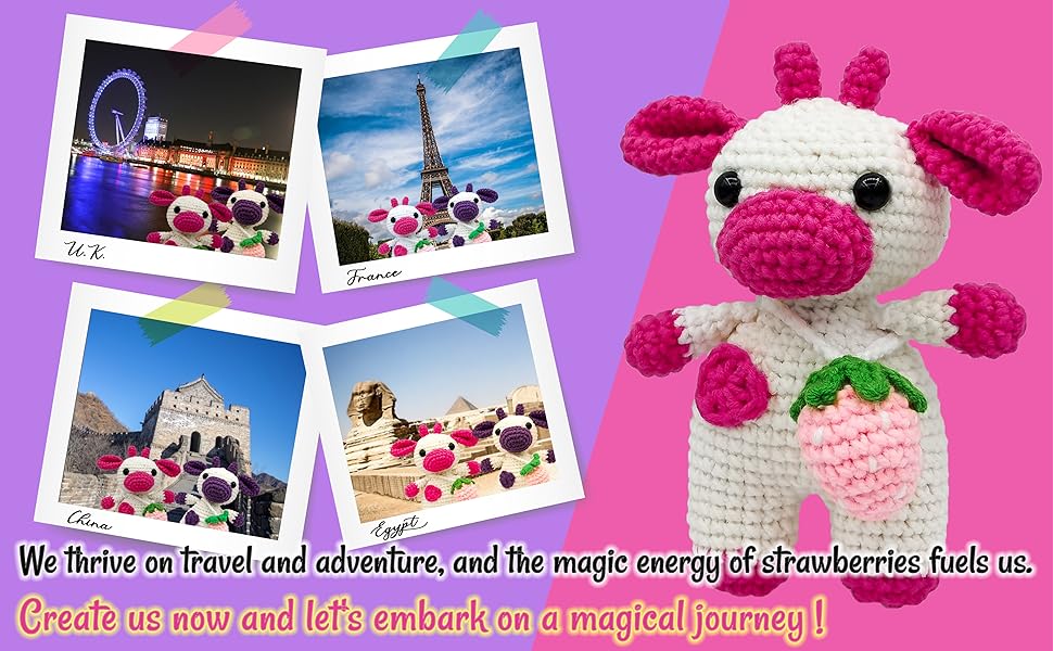 Amazon.com: SGIBYN Crochet Kit for Beginners with Step-by-Step Video ...