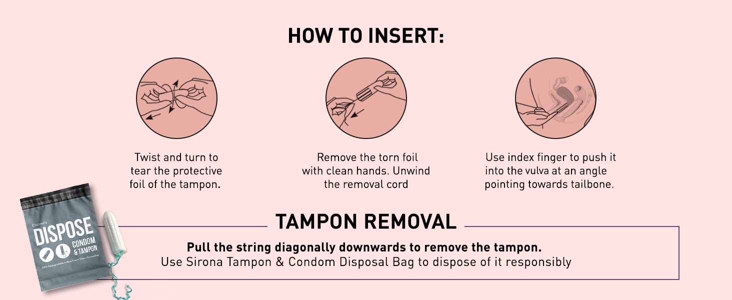 Buy Sirona Period Made Easy Tampons 20 Piece For Super Heavy Flow