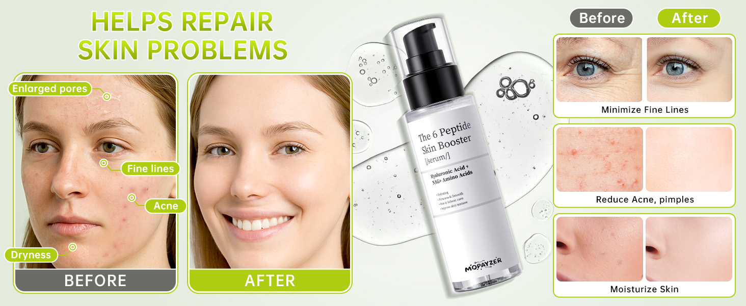 6X Peptide Skin Booster Toner Serum