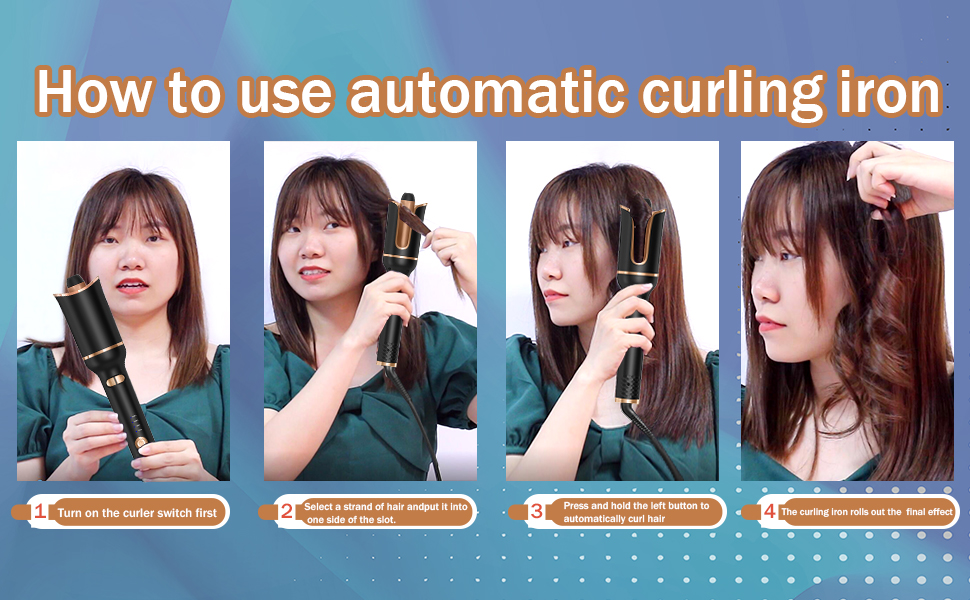  Automatic Hair Curler HOW TO USE