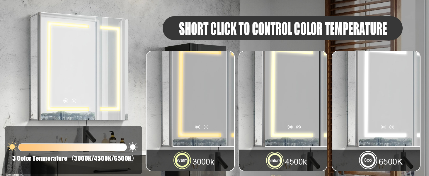 medicine cabinet with mirror