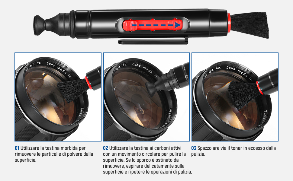 Set Filtri ND Neewer 67mm - ND16/ND32/ND64/ND1000 - Per Fotocamere Canon Nikon Sony - Con Penna Pulizia E Custodia