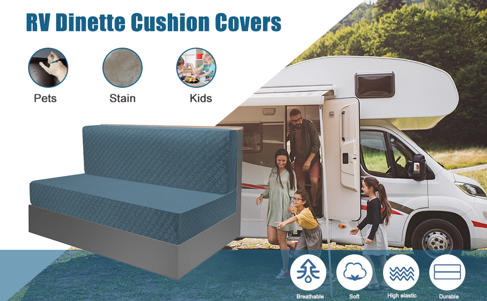 RV Cushion Covers,RV Stretch Sofa Seat Slipcovers
