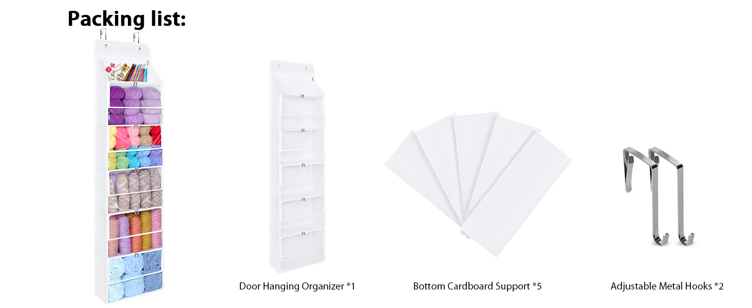 crochet organizers and storage