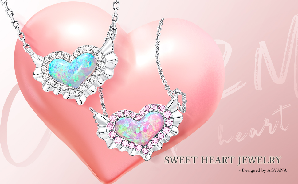 Agvana Jewelers ハート型ネックレス Amazon | [AGVANA] レディース ネックレス ガーネット 天然石 1