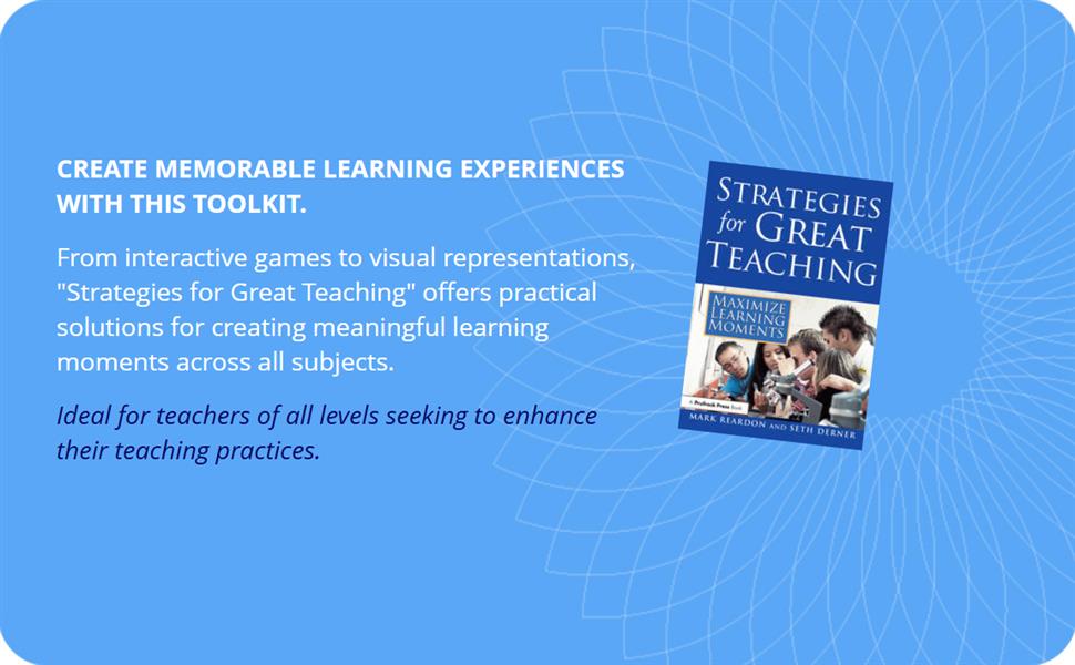 Blurb and description for Strategies for Great Teaching
