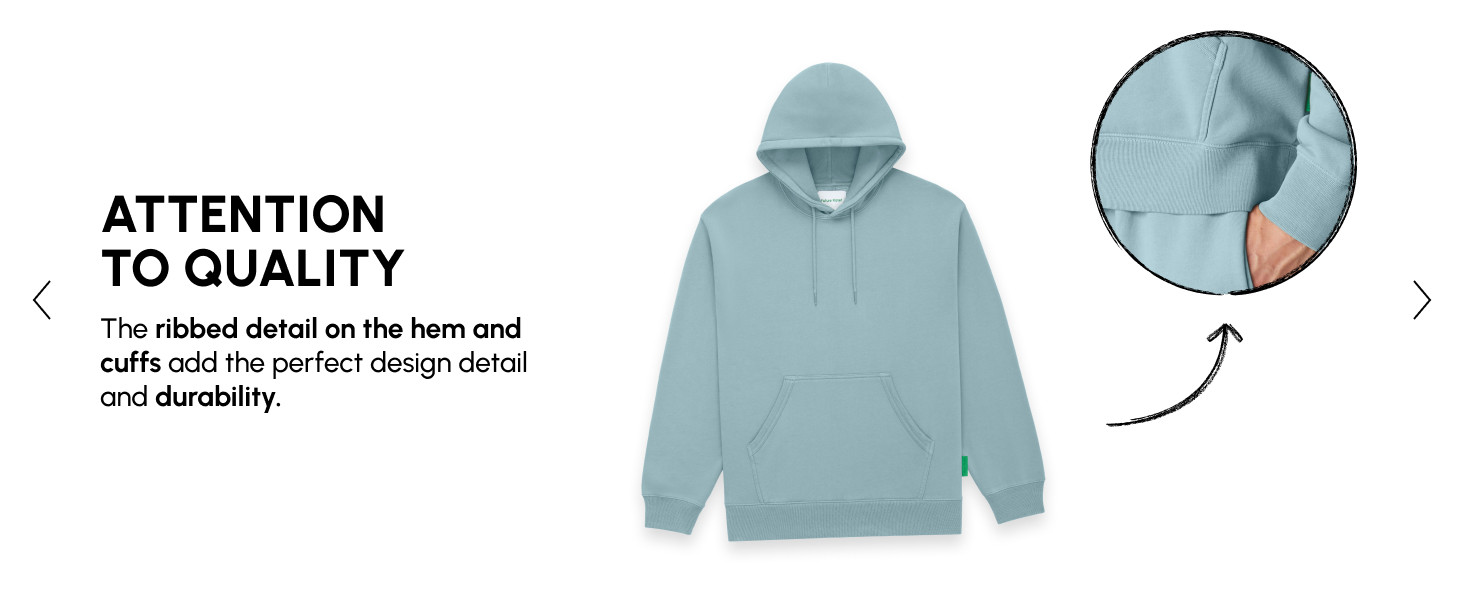 Future Planet Mens Globe Premium French Terry Lined Soft Cotton Pullover Hoodie Sweatshirt