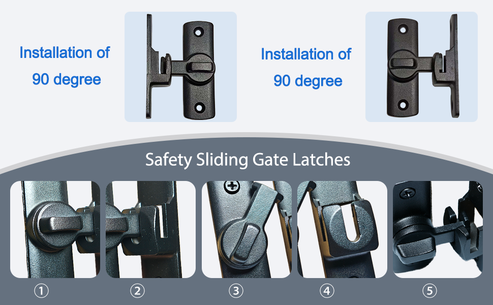 Gate Latches