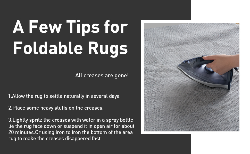 Tips for rugs