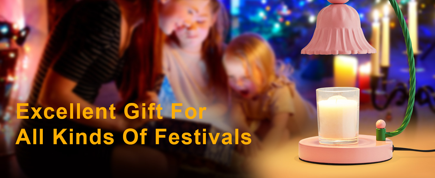 Candle Warmer Lamp with Timer and Dimmer