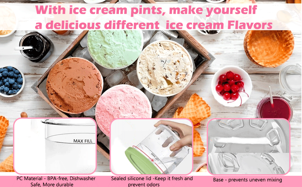 Creami Pints and lids