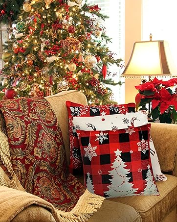 Christmas pillow covers