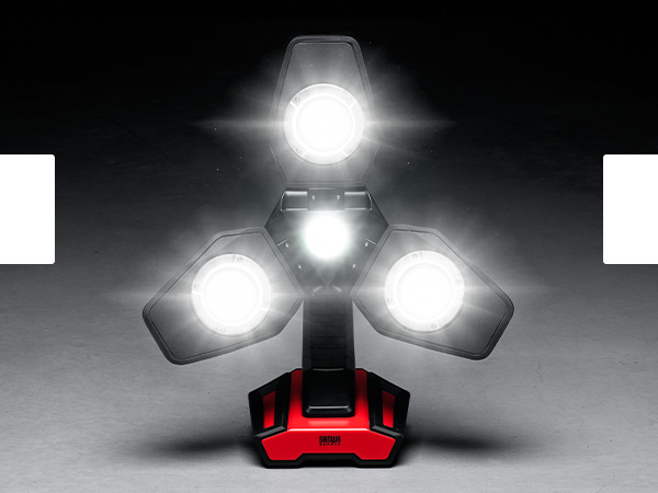 Amazon.co.jp: サンワダイレクト 投光器 LED スタンド付き 3500