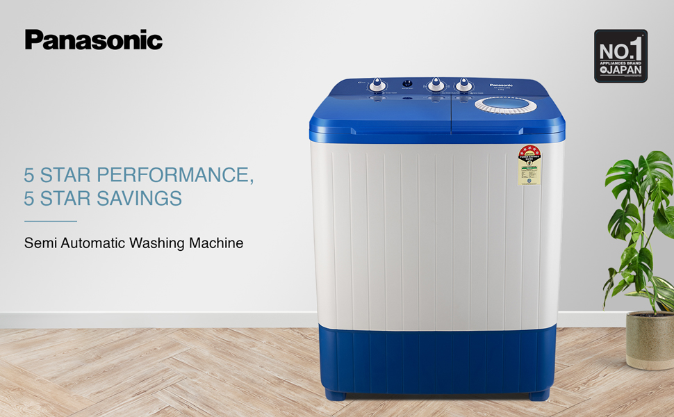Panasonic W65L7ARB, Semi Automatic 6.5Kg
