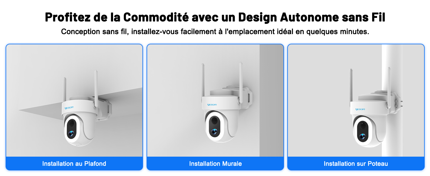 camera surveillance wifi exterieure solaire