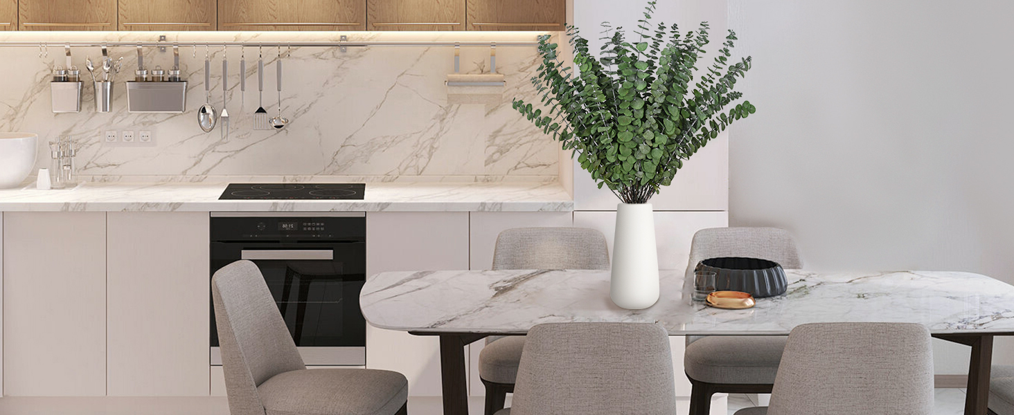 Yastouay 12Pcs 17" Dried Eucalyptus Bundles for Shower, 100