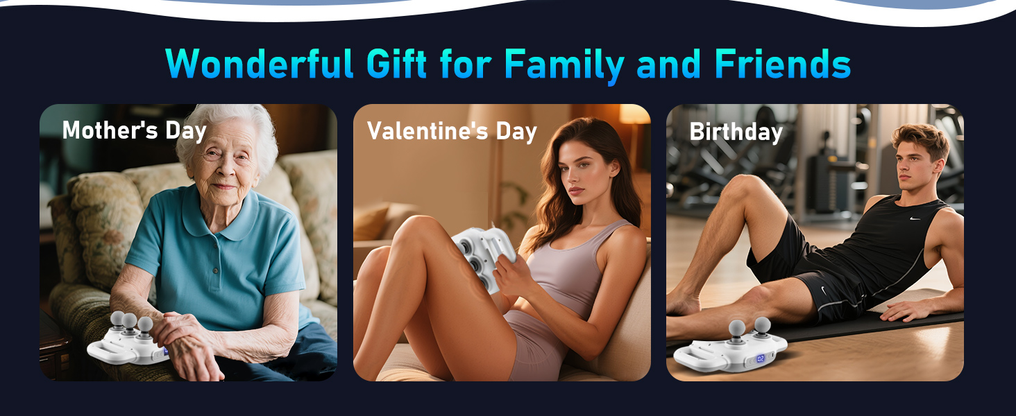 6-head electric massage guns