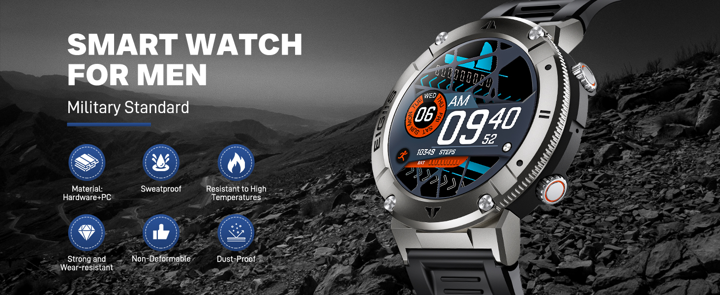 KE2 smartwatch for men