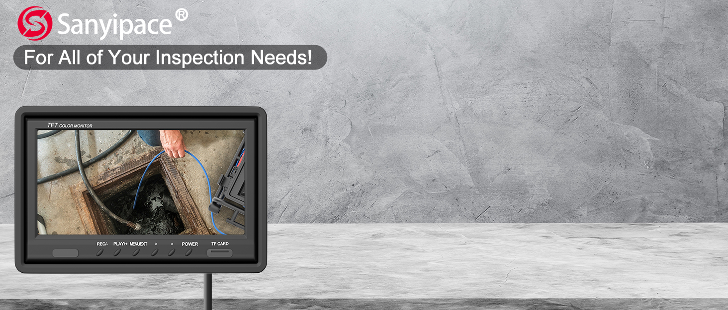 Cámara de alcantarillado con localizador