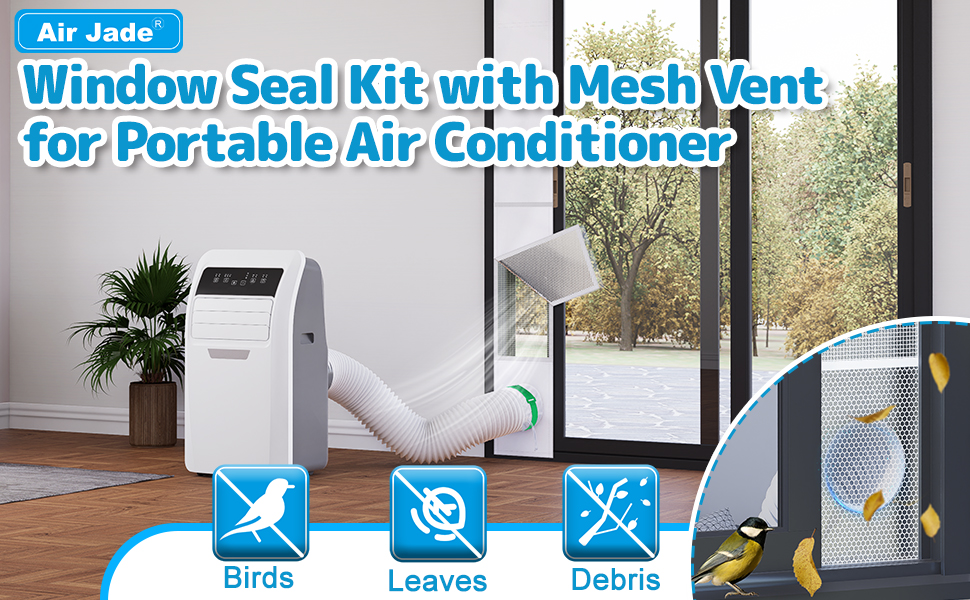 sliding door air conditioner kit