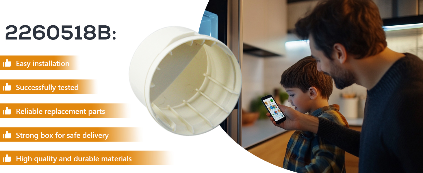 2260518W Refrigerator Water Filter Cap Cover Appliances