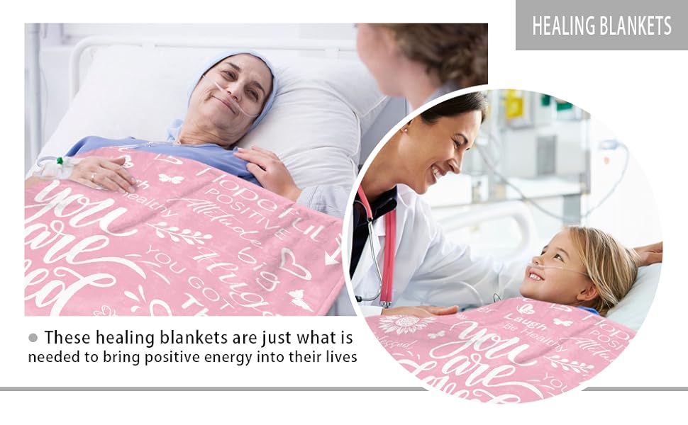 Get Well Soon Gifts for Women Blanket Gifts for Cancer