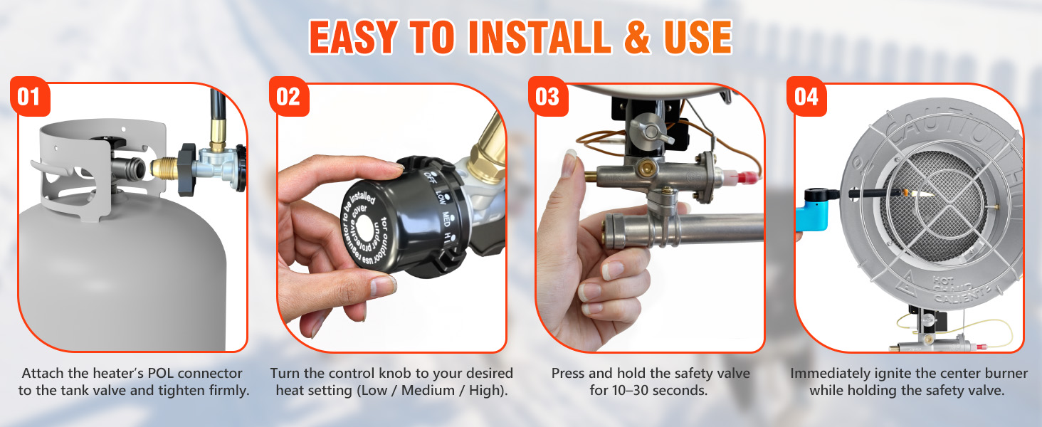 portable propane heaters for indoor use