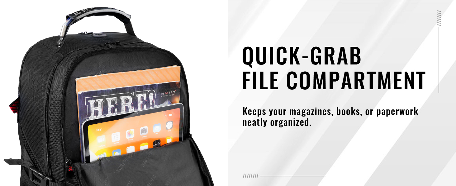 YOREPEK 18.4 Laptop Backpack, Large Backpacks Fit Most 18