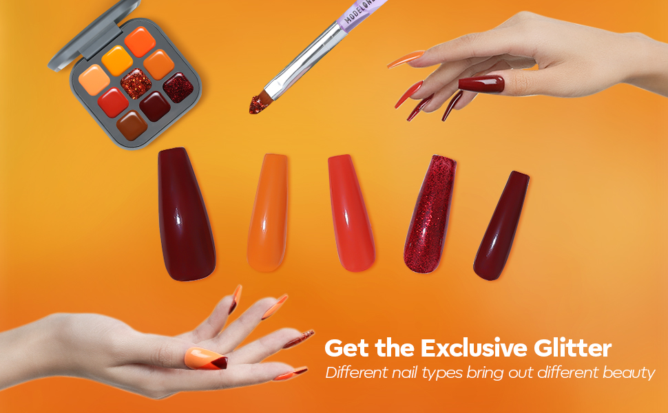 fall solid gel polish