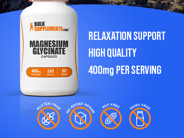 Product Vital Information for Magnesium Glycinate Capsules - Mobile - 2